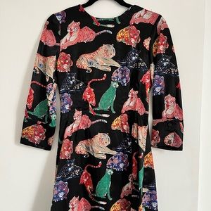 Zara Tiger Print Dress